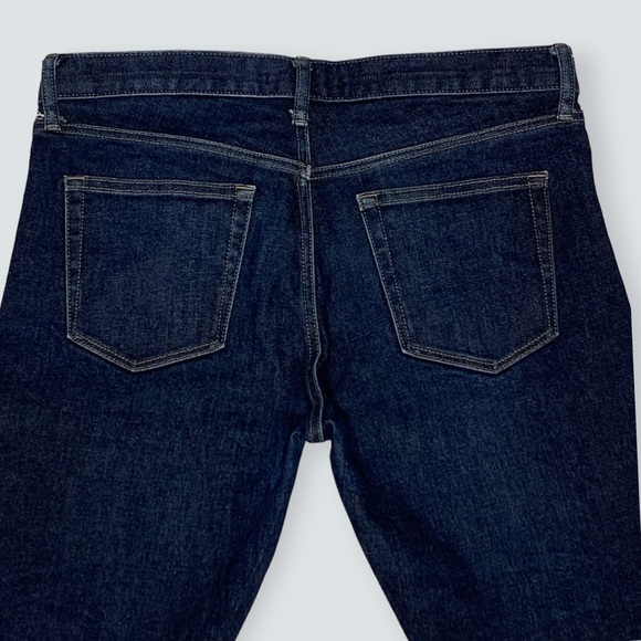 UNIQLO Slim Straight Mid Rise Kaihara Mill Selvedge Jeans Size 33x31 in EUC - Picture 9 of 14